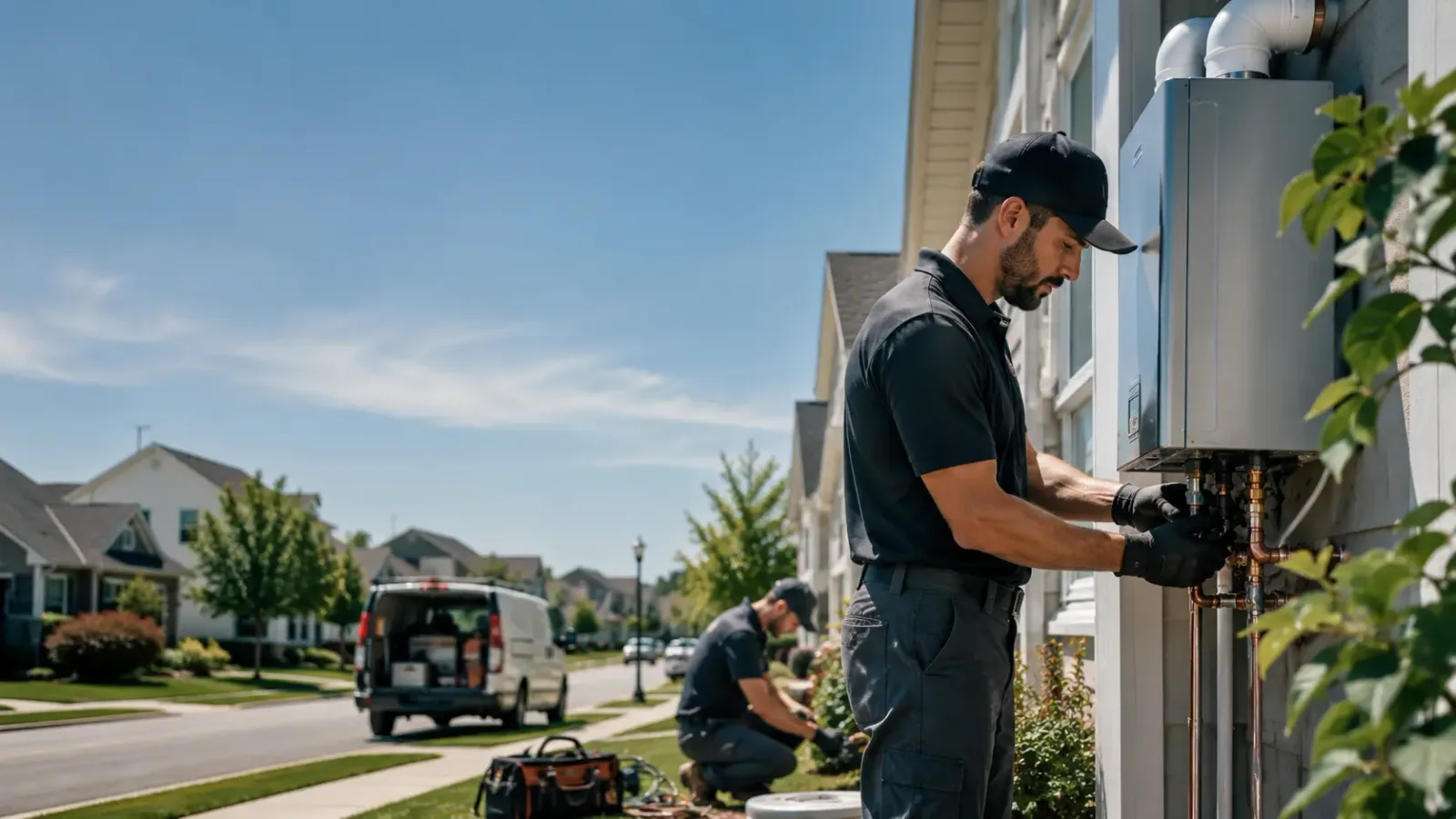 Tankless Water Heater Installation in Mount Hope, AL